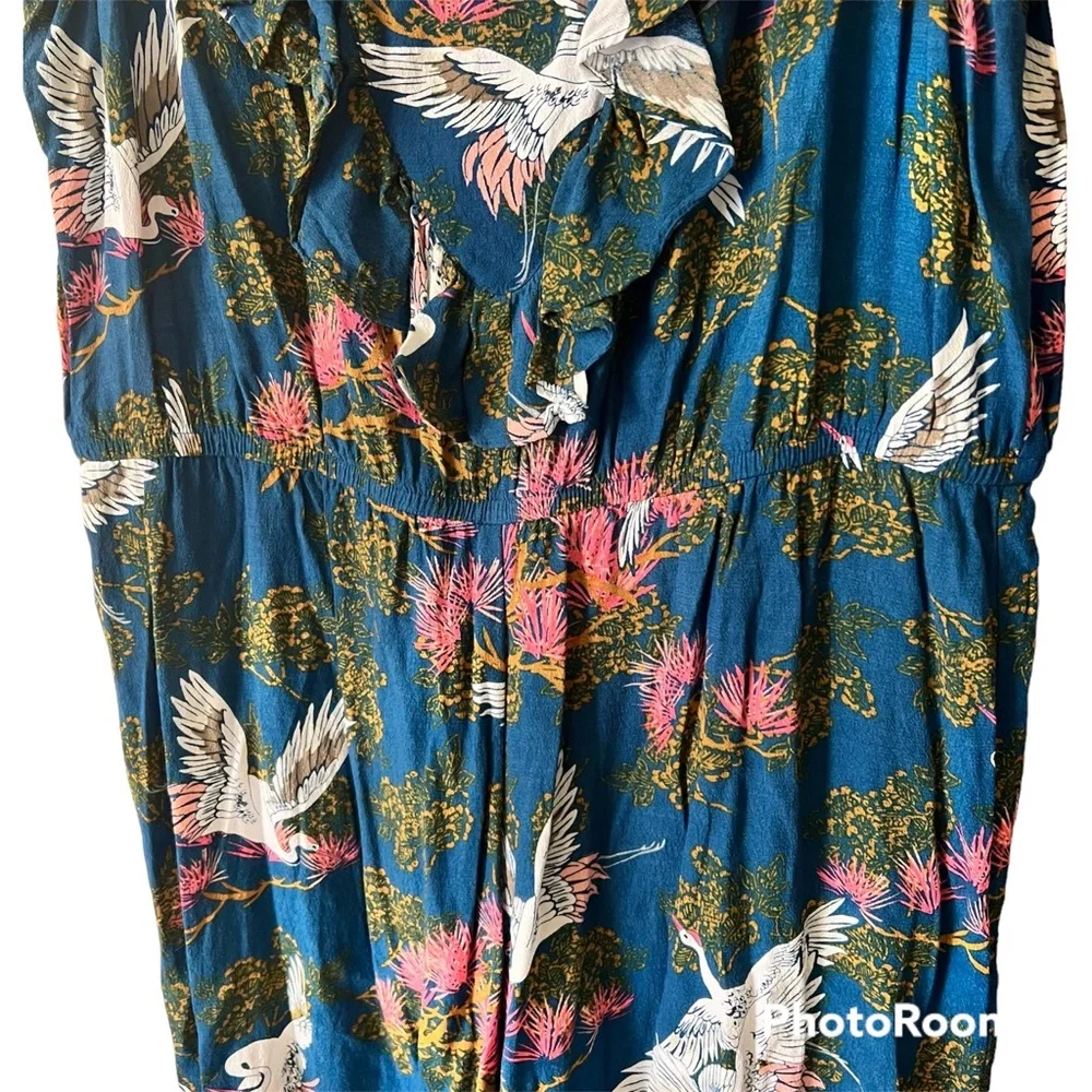 Express Floral Romper Womens Size L - Picture 3 of 4